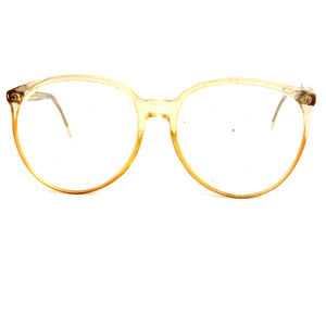 Australian Optical Barrier Reef Clear Orange Round‎ 56-18 D007 H14375